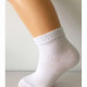 Носки детские арт.3С21 размер 14-24 хлопок 90% полиамид 5% эластан 5% цвет белый для девочки (Юстатекс)