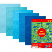 Набор цветного фетра А4 5 листов 5 цветов (deVENTE) Оттенки синего арт.8040686