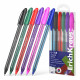 Набор ручек шариковых 6 цветов (ErichKrause) U-108 Stick Color  Ultra Glide Technology d=1.0мм арт.61022