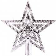 Наконечник 9,5см "Звезда" серебро арт.201-0608