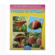 Дидактическое пособие А5 (РК) Грибы и ягоды артнаклейки ПД-7215