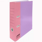 Папка-регистратор 70мм (+/-5) ламинированный картон PASTEL фиолетовая deVENTE арт.3091919 (Ст.50)