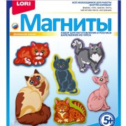 Набор для отливки барельефов (Магниты) Домашние кошки (Lori) арт.М-064