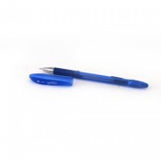 Ручка шариковая прозрачный корпус резиновый упор (J.Otten) арт.5022 "EASY" син/масл 0,7мм (Ст.12/144)