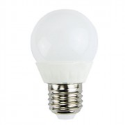 Лампа светодиодная ЕСО G45 шар 7Вт-230В-3000К Е27 IEK теплый свет