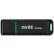 Флеш диск 512GB Mirex Spacer, USB 3.0, Черный