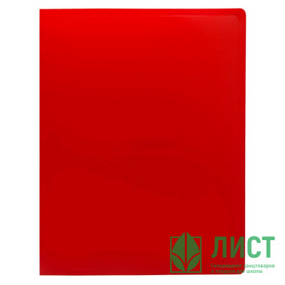 Папка с прижимом А4 16мм пластиковая  0,5мм красная (Buro) арт.ECB04CRED Папка с прижимом А4 16мм пластиковая  0,5мм красная (Buro) арт.ECB04CRED