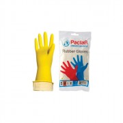 Перчатки резиновые хозяйственные Paclan Professional размер М (средний)