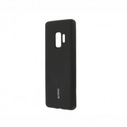 Накладка силиконовая с уголками для Samsung S9 Plus черная