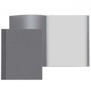 Папка 60 файлов 0,50мм пластиковая  Attomex серый арт.3105002 (Ст.65)