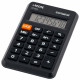 Калькулятор карманный 12разрядов deVENTE 69*114*14 черный (DP-1612) (Ст.1)