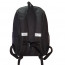 Рюкзак для мальчиков школьный (Stavia) Машина с оранжевыми полосками черный 28х40х18 см арт.67273 - 