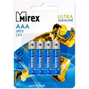 Батарейка LR03 Mirex ВL4 (цена за упаковку) (Ст.4/48)