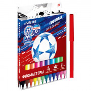 Фломастеры (deVENTE) Play Football 24 цветов картонная коробка арт.5083101