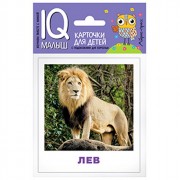 Карточки обучающие (Айрис) Умный малыш Животные жарких стран 17 карточек артнаклейки 25764