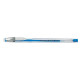Ручка гелевая  прозрачный корпус  Crown 0,5мм голубая арт.HJR-500H