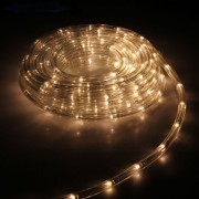 Гирлянда электрическая уличная Дюралайт 10м LED цвет теплый белый 8режимов арт.1589826