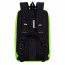 Рюкзак для мальчиков (Grizzly) арт RU-337-3/1 черный-салатовый 29х43х15 см - 