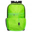 Рюкзак для мальчиков (Grizzly) арт RU-337-3/1 черный-салатовый 29х43х15 см - 