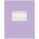 Тетрадь А5 клетка 48 листов скоба второй блок (Hatber) Фиолетовая арт.48Т5D1_27728
