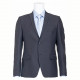 Костюм для мальчика (Bremer) Паркер пиджак классический/брюки классические размер 32/128 цвет черный/полоса