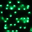 Гирлянда электрическая уличная точечная 15м 180LED цвет зеленый (темный провод) 8режимов арт.183-281 - my_203616