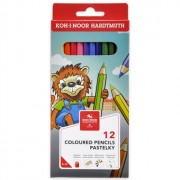Набор карандашей цветных (KOH-I-NOOR) Львенок 12 цветов арт.3552/12 Lion