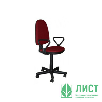 Кресло для оператора пластик/ткань PRESTIGE бордо (2А/С-13) Кресло для оператора пластик/ткань PRESTIGE бордо (2А/С-13)