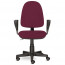 Кресло для оператора пластик/ткань PRESTIGE бордо (2А/С-13) - 