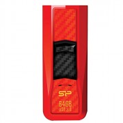 Флеш диск 64GB USB 3.0 Silicon Power Blaze B50, красный