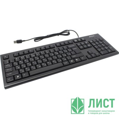 Клавиатура проводная A4Tech KR-85 (USB) черная Клавиатура проводная A4Tech KR-85 (USB) черная