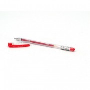 Ручка гелевая  прозрачный корпус  EK 17629 G-POINT красный