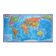 Карта мира настенная политическая 101*61 1:35 арт КН025