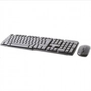 Клавиатура+мышь беспроводная набор CBR KB SET720W черный USB