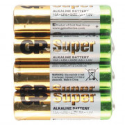 Батарейки GP Super LR06 (АА) алкалиновые BL4 (цена за упаковку) без блистера