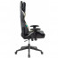 Кресло геймера пластик/кожзам/ткань Zombie VIKING 5 AERO  черный/белый - 