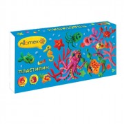 Пластилин 06 цветов 90 грамм (Attomex) Классический картонная коробка арт 8042812