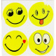 Набор светоотражающих наклеек (deVENTE) Smile 50х50 мм арт.9083001