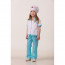 Костюм для девочки Медсестра-2 (блуза,брюки,шапочка,фонендоскоп) р.28 грязный арт.5706-1-28 - 