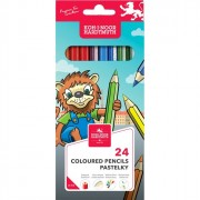 Набор карандашей цветных (KOH-I-NOOR) Львенок 24 цветов арт.3554/24 Lion