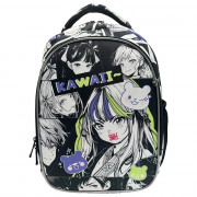 Рюкзак для девочки школьный (CENTRUM) Аниме Smile 40х32х16 см арт.74102