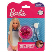 Гель-блестки для тела и волос (МИЛАЯ ЛЕДИ) Барби розовый 25гр арт. 72055-BAR