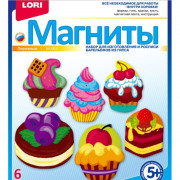 Набор для отливки барельефов (Магниты) Пирожные (LORI) арт.М-063