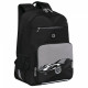 Рюкзак для мальчика школьный (Grizzly) арт.RB-355-1/2 черный-серый 25х40х13 см