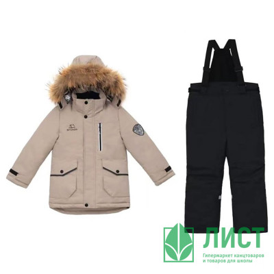 Комплект зимний для мальчика (MULTIBREND) арт.hty-T2267-1 (брюки+куртка)  цвет серый Комплект зимний для мальчика (MULTIBREND) арт.hty-T2267-1 (брюки+куртка)  цвет серый