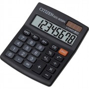 Калькулятор настольный 08разрядов 2 памяти CITIZEN 125*102*25(SDC805BN/SDC805NR)