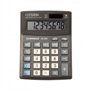 Калькулятор настольный 8 разрядов CITIZEN 138*103*24  (SD-210)