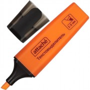 Маркер флюорисцентный Attache Colored 1-5мм скошенный, оранжевый арт.629204