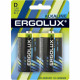 Батарейки Ergolux LR20 (D) алкалиновые BL2 (цена за упаковку)