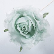 Украшение декоративное "Цветок" 09см роза арт.77986